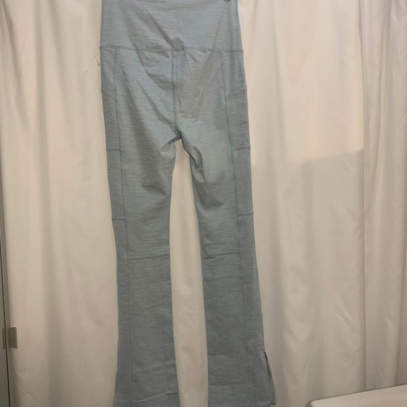 NWOT Zen Again Heather Flares By FP Movements Heather Blue Pearl small - Picture 5 of 11